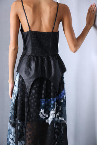 Ricco - dress w/poplin