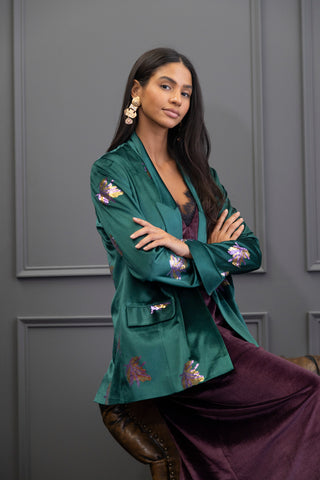 Velvet glamour
