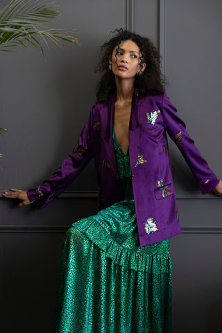 Velvet glamour