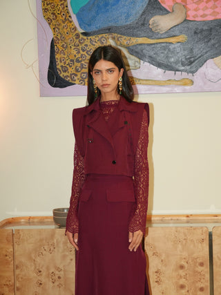 The Alpha Edit - Shoulder vest & Skirts