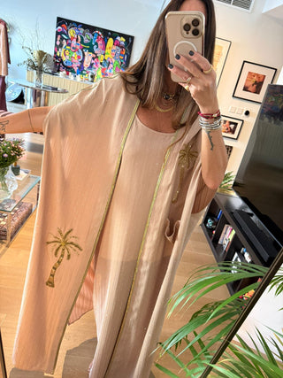 Desert Stone - Half sleeves abaya (only)