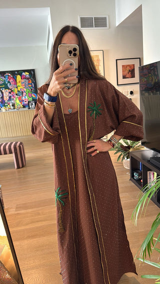 Desert Stone - Long sleeves abaya (only)