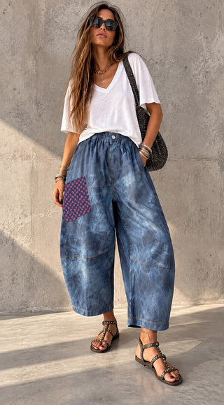 Balloon Tie Dye Denim