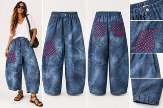Balloon Tie Dye Denim