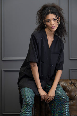 Chic puff blazer