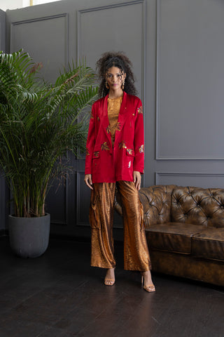 Velvet glamour